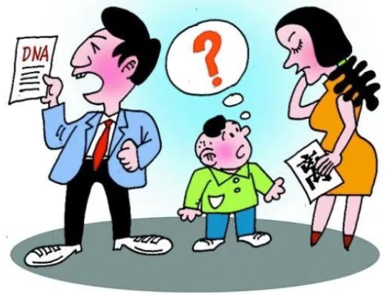 女方網友：父子倆血型一樣親子鑒定就是親生的嗎？